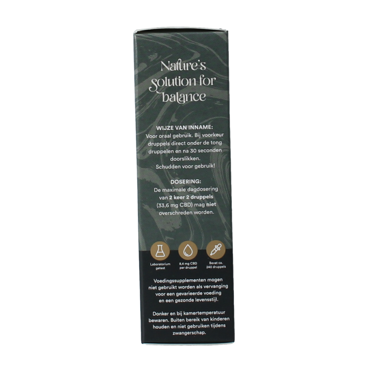 Zendrops CBD olie 20% hennepzaadolie 10.00 Milliliter