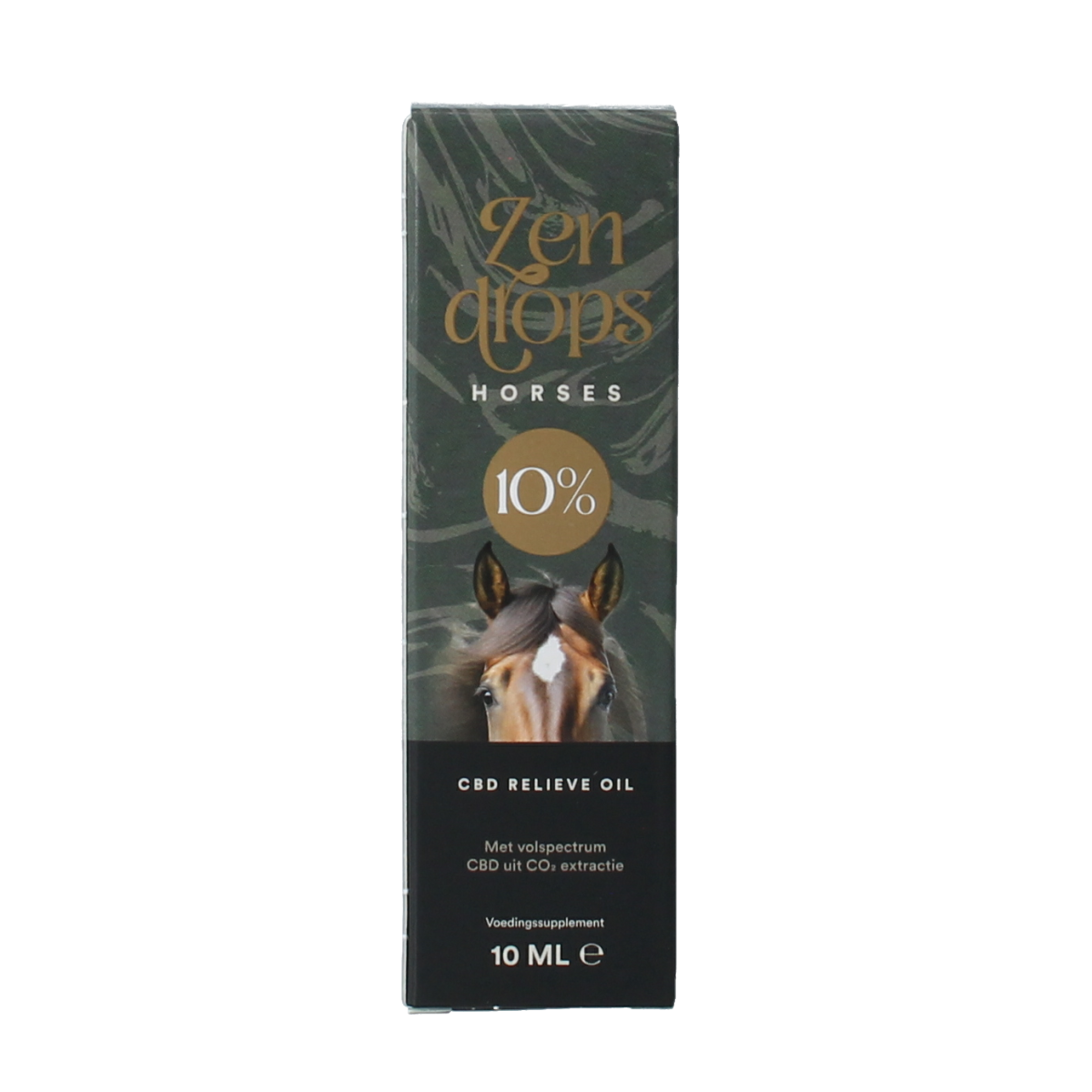 Zendrops CBD olie paarden 10% hennepzaadolie 10.00 Milliliter