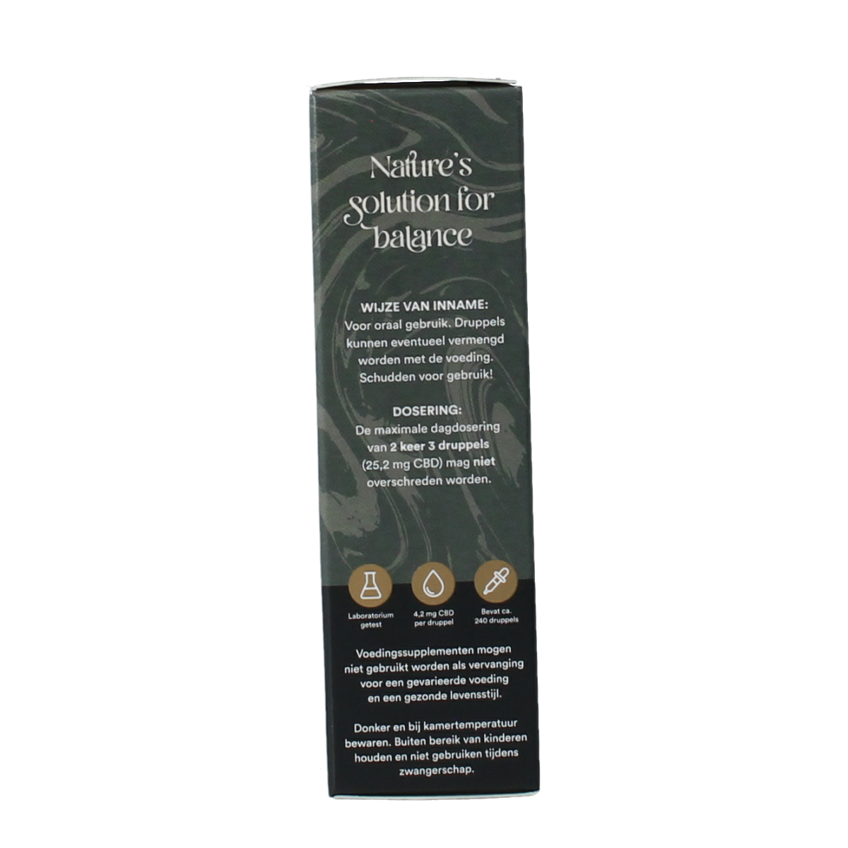 Zendrops CBD olie paarden 10% hennepzaadolie 10.00 Milliliter