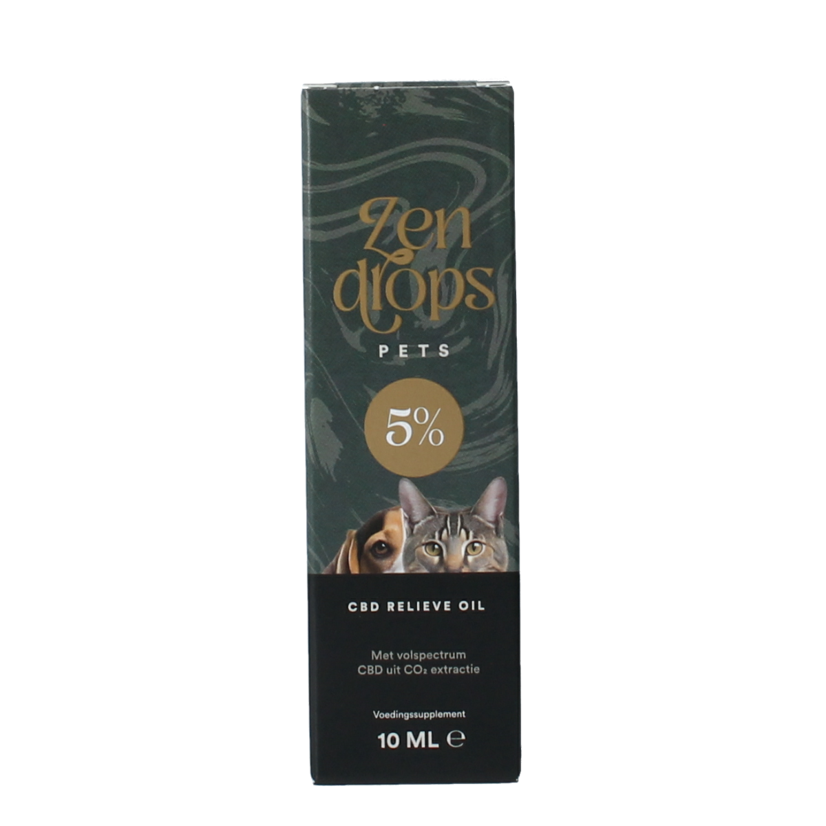 Zendrops CBD olie huisdieren 5% 10.00 Milliliter