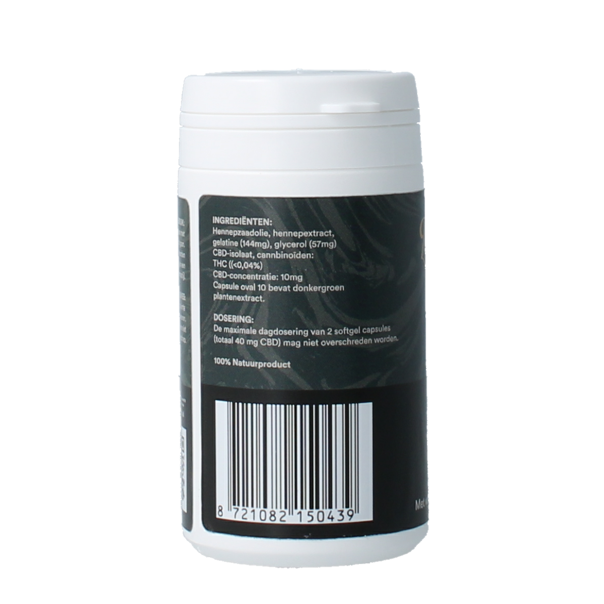 Zendrops CBD capsules 20mg hennepzaadolie 60.00 Capsules