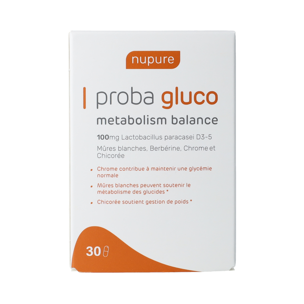 Nupure Proba Gluco 30.00 Capsules