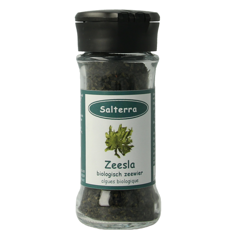 Salterra Zeesla gemalen strooiflacon bio 25 Gram