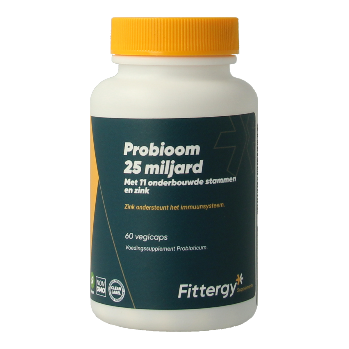 Fittergy Probioom kuur 25 miljard 60.00 Vegetarische capsules