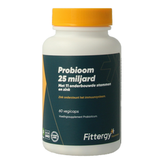 Fittergy Probioom kuur 25 miljard 60.00 Vegetarische capsules