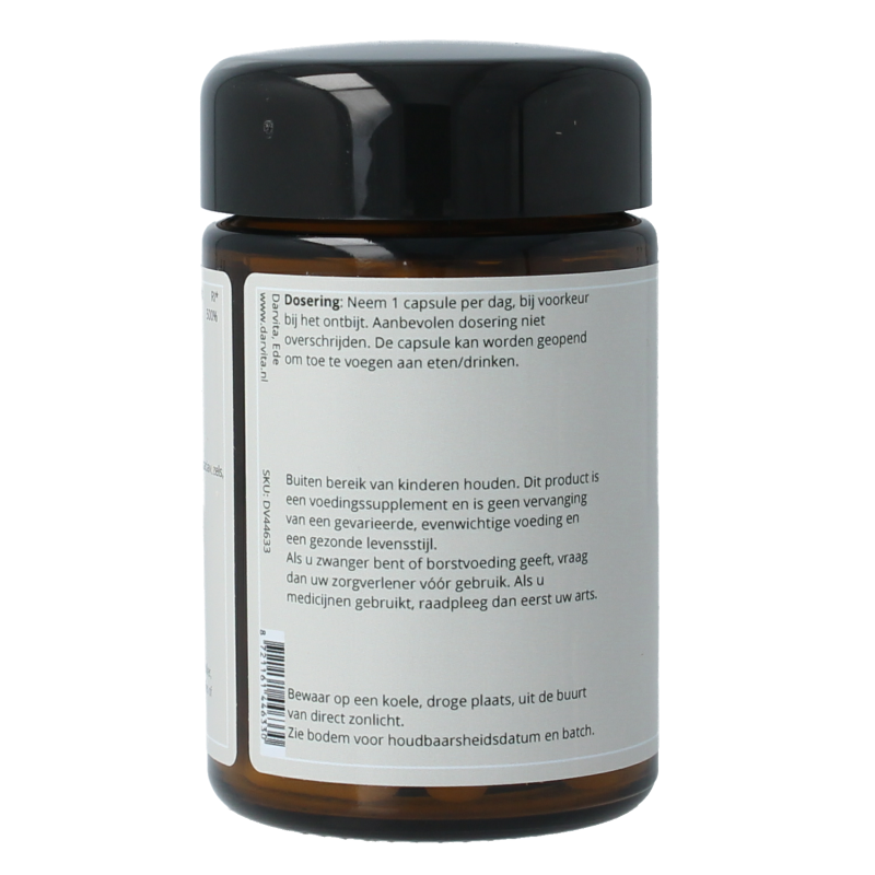 Darvita D3 1000 IU MCT-poeder (kokos) 60 Vegetarische capsules