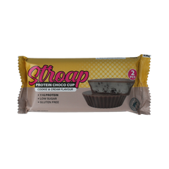 Stroap Protein choco cups cookie & cream 42.00 Gram