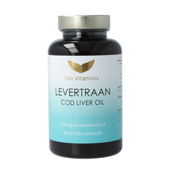 Sea Vitamins Levertraan 90.00 Softgels