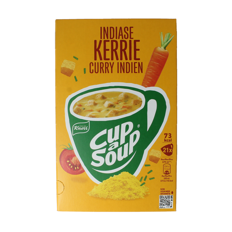 Cup a Soup Kerrie 21 Zakjes
