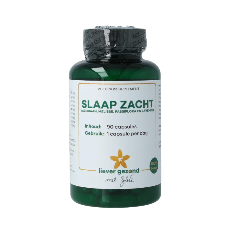 Liever Gezond Slaap zacht natural sleep 90 Vegetarische capsules