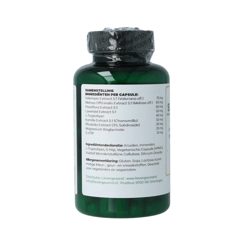 Liever Gezond Slaap zacht natural sleep 90 Vegetarische capsules