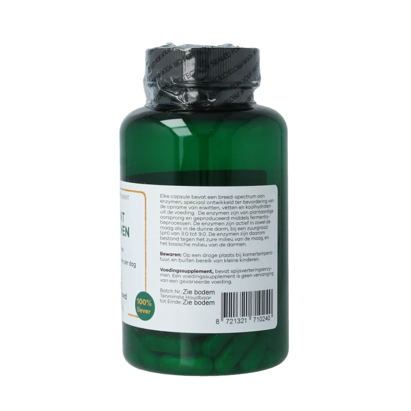 Liever Gezond Plant enzymen 60 Vegetarische capsules
