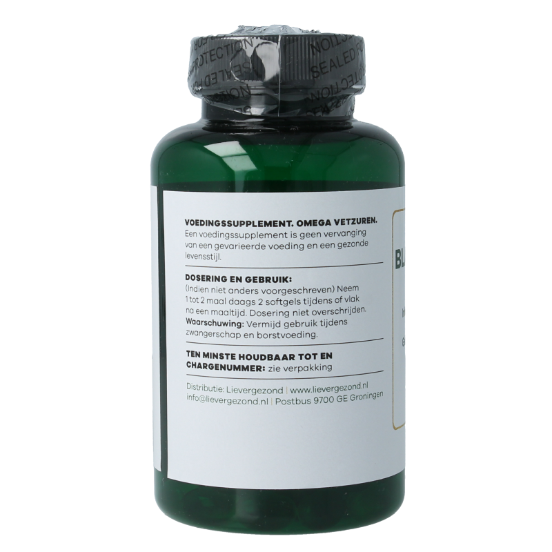 Liever Gezond Komijnzaadolie zwart 90 Vegetarische capsules