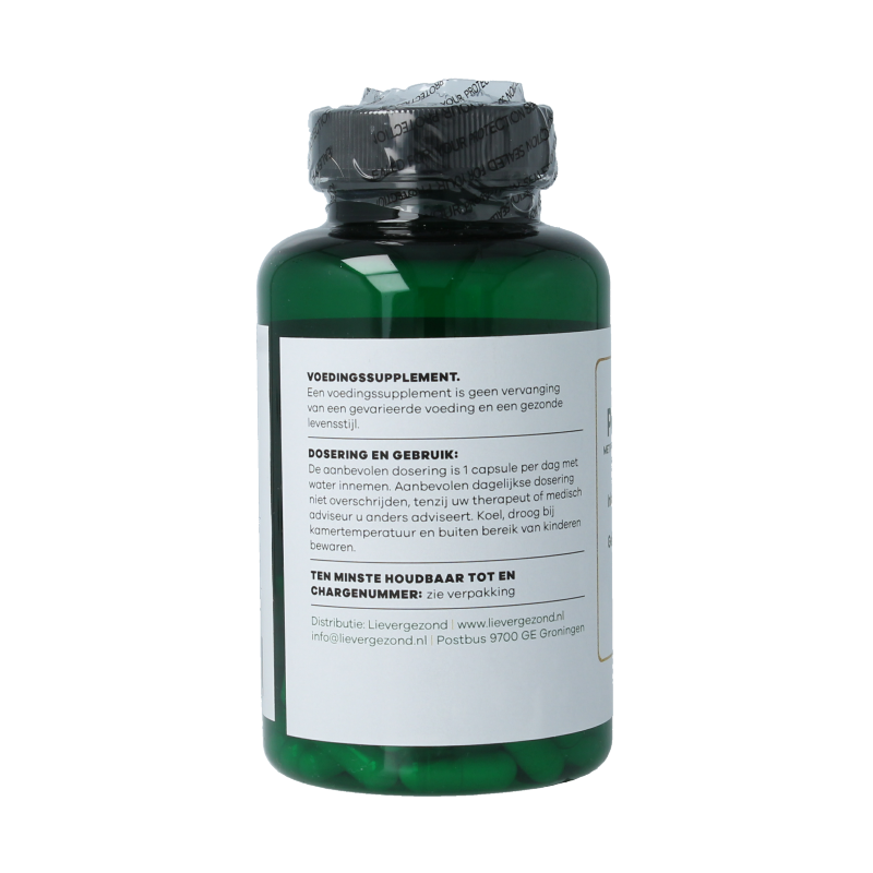 Liever Gezond Probiotica met prebiotica gember 60 Vegetarische capsules