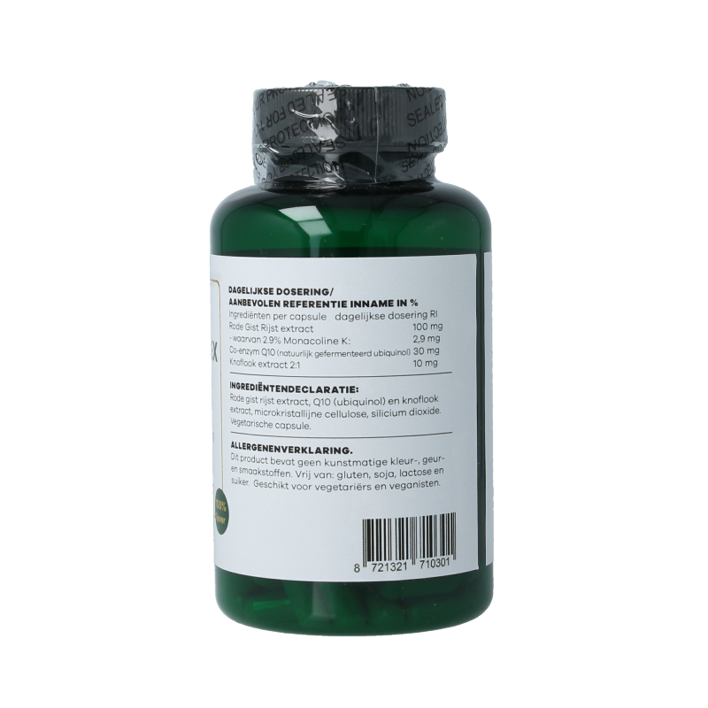Liever Gezond Rode gist rijst complex Q10 60 Vegetarische capsules