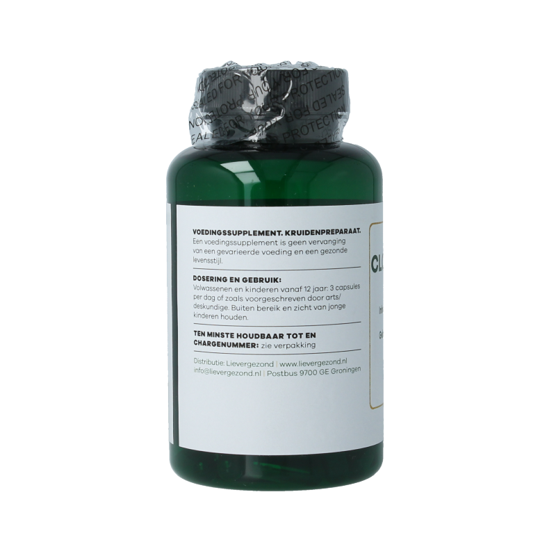 Liever Gezond Kruidnagel caps clove clark 100 Vegetarische capsules