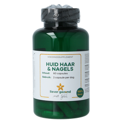 Liever Gezond Huid haar nagels 60 Vegetarische capsules