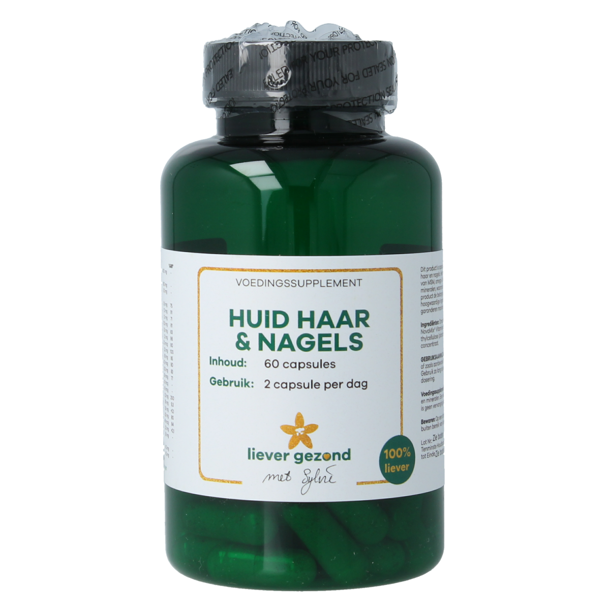 Liever Gezond Huid haar nagels 60.00 Vegetarische capsules