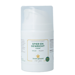Liever Gezond Spier en gewrichtscreme 50 Gram