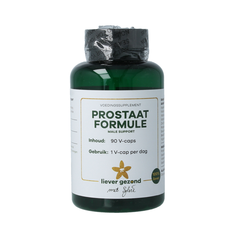 Liever Gezond Prostaat formule male support 90 Vegetarische capsules