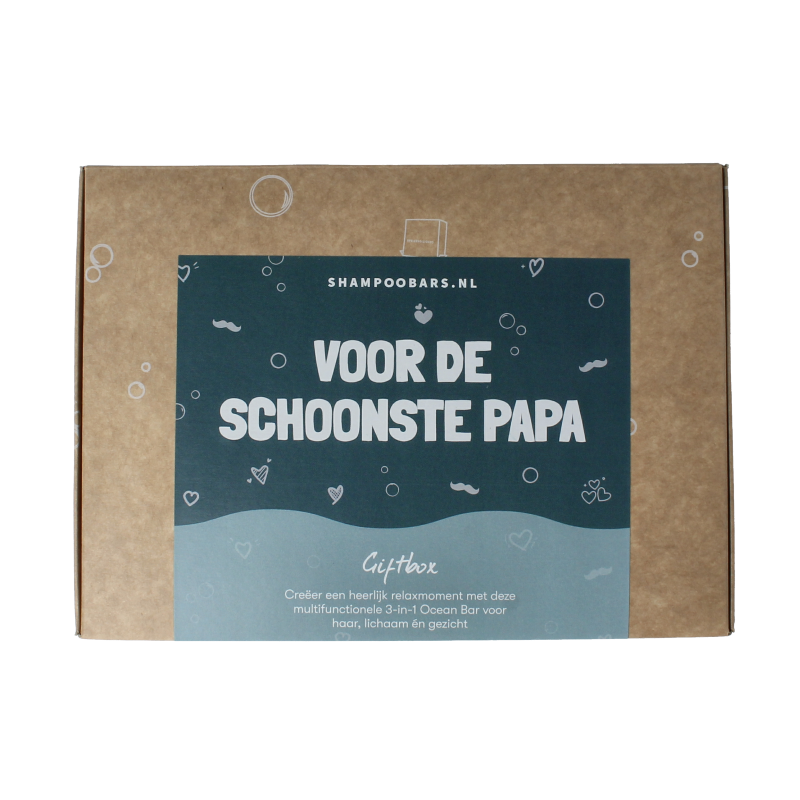 Shampoobars Giftbox voor de schoonste papa 1 Set