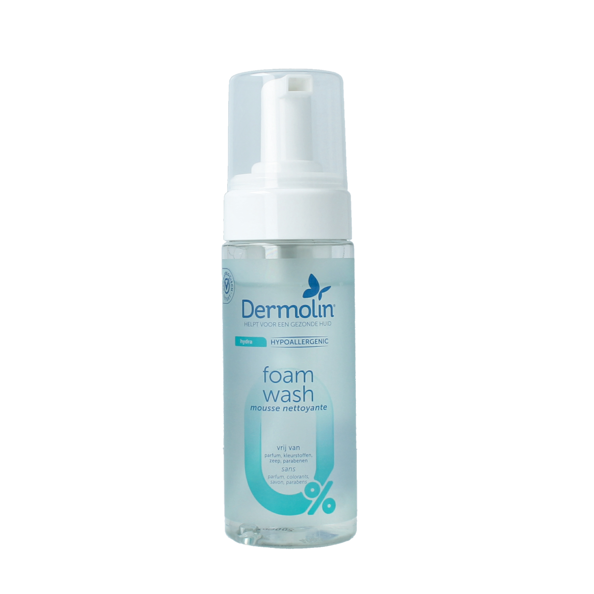 Dermolin Foamwash hydraterend foamer 150.00 Milliliter