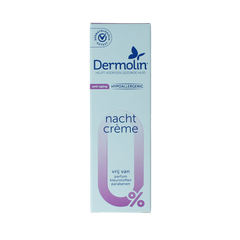 Dermolin Nachtcreme anti-aging flacon 50.00 Milliliter