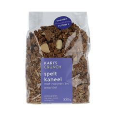 Kari's Crunch  Granola spelt kaneel bio 330.00 Gram