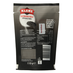 Klene Zoute ovaaltjes suikervrij 110 Gram