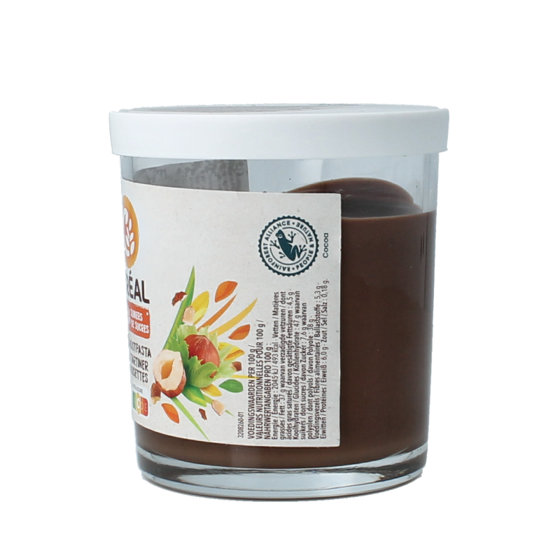 Cereal Hazelnootpasta suikervrij 200 Gram