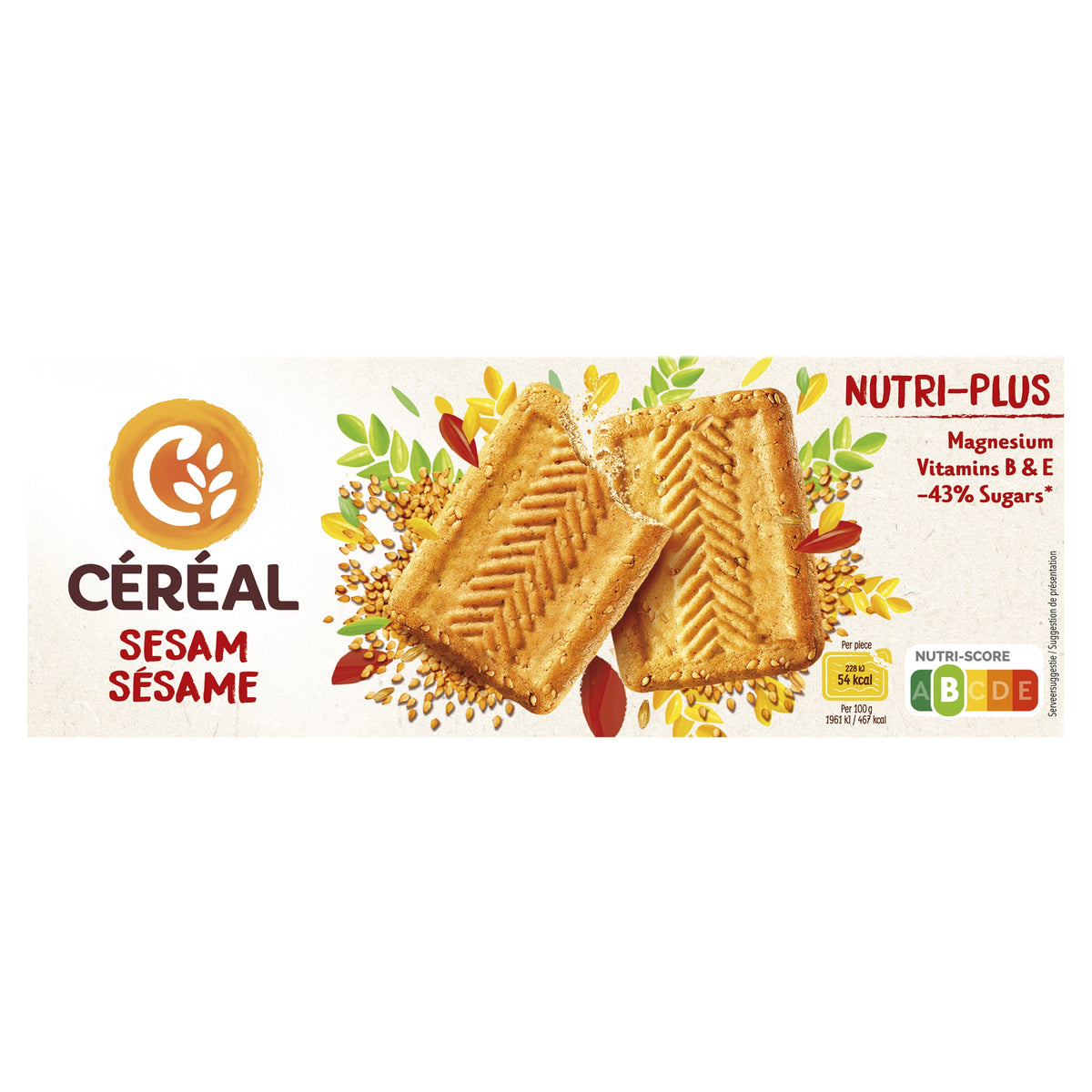 Cereal Koekjes sesam 230 Gram