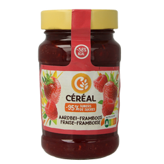 Cereal Fruit aardbei framboos suikervrij 270 Gram