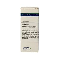 VSM Aesculus hippocastanum D4 10 Gram