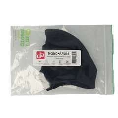 Easyessentials Mondkapje katoen 2-laags navy 2 Stuks