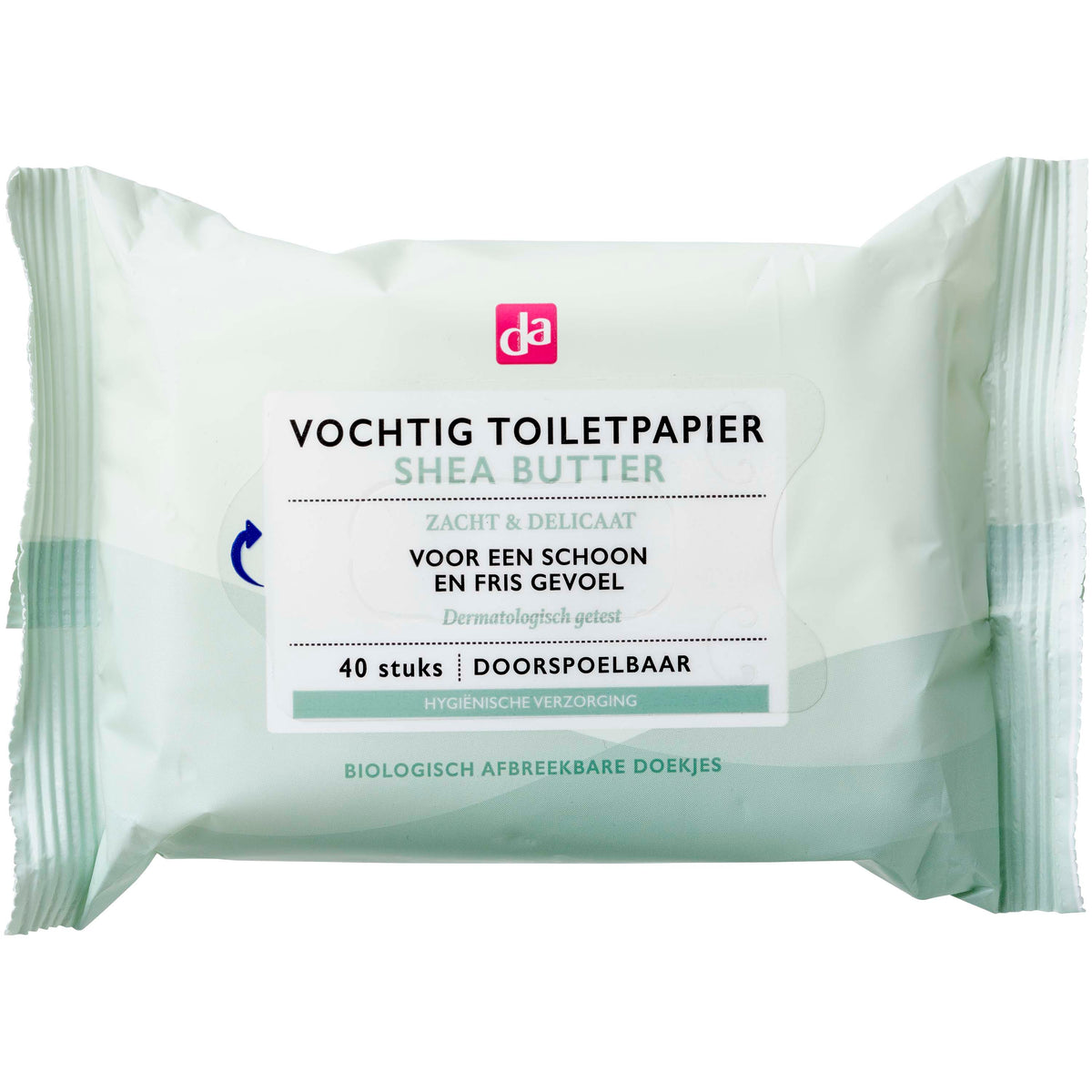 DA Op=Op Vochtig toiletpapier shea butter 40.00 Stuks