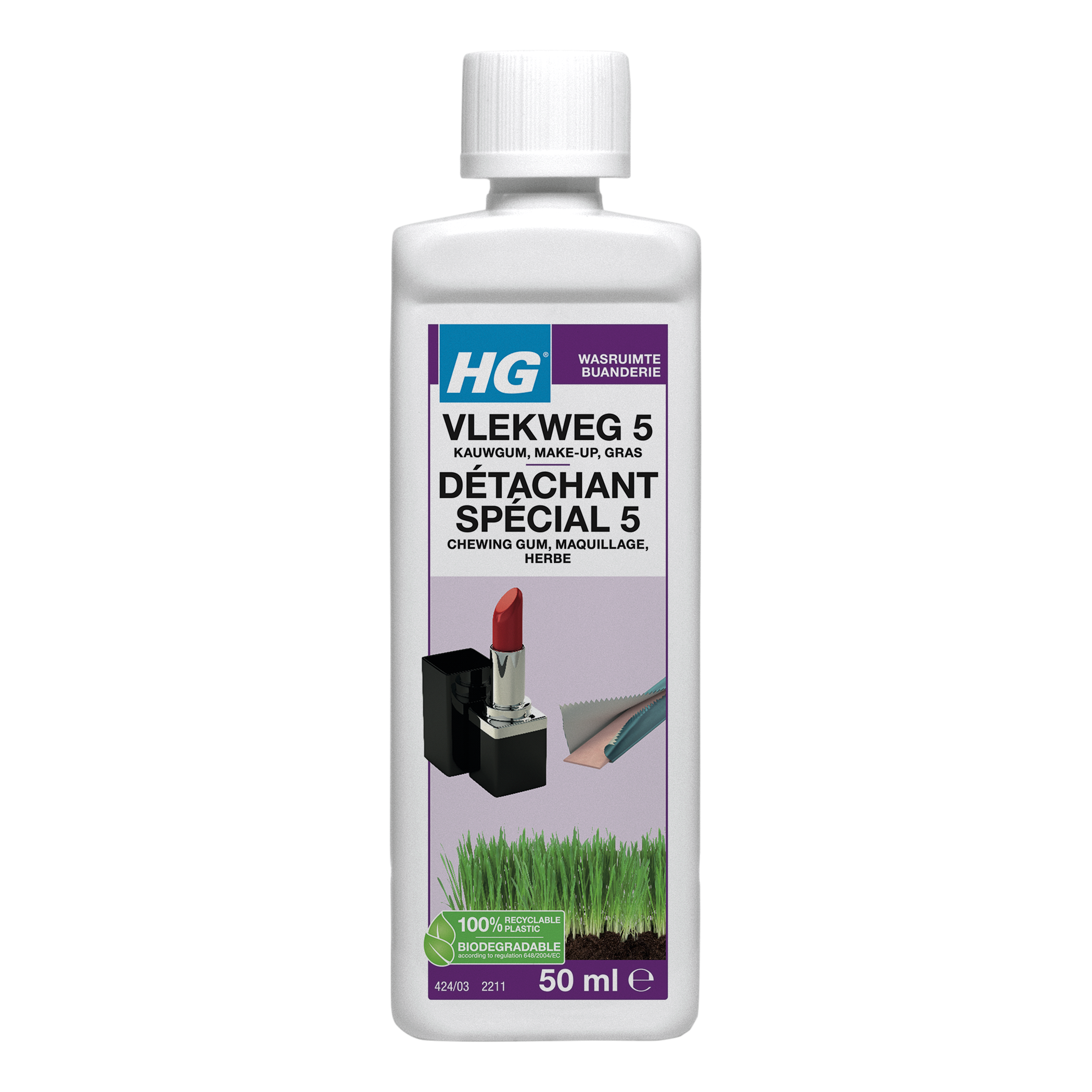 HG Vlekweg nr. 5 make-up/gras/etc 50.00 Milliliter