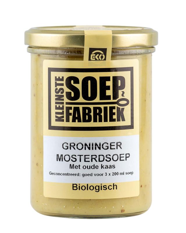 Kleinstesoepfabriek Groninger mosterdsoep bio 400 Milliliter