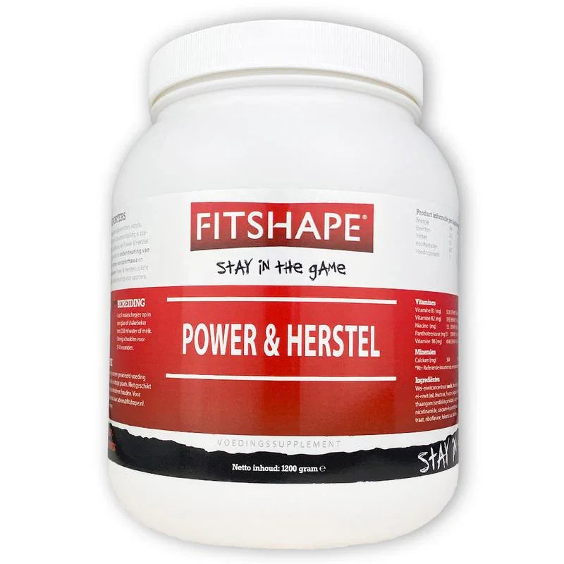 Fitshape Power & herstel I aardbei 1200 Gram