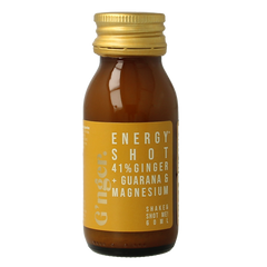 G'nger Shot gember vruchtensap guarana energy 60 Milliliter