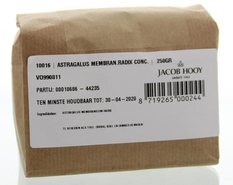Jacob Hooy Astragalus radix gesneden 250.00 Gram