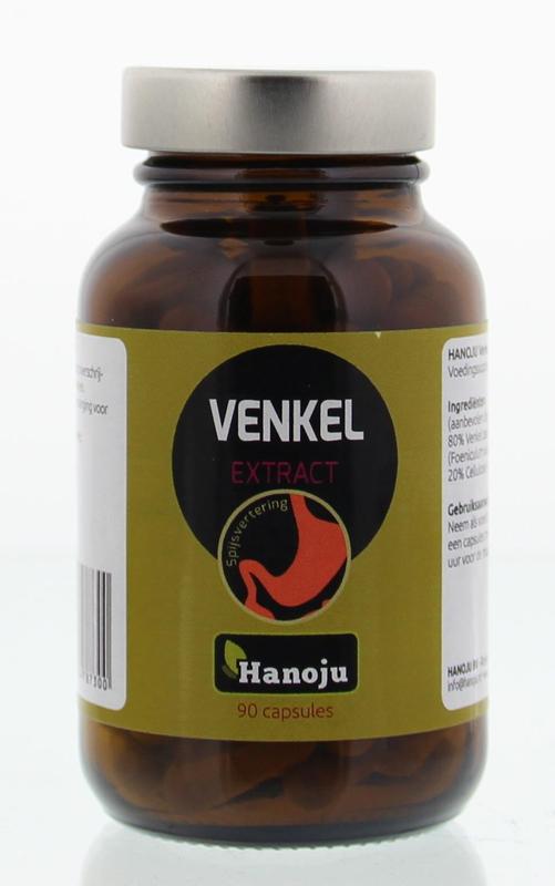 Hanoju Venkel extract 400mg 90.00 Capsules