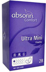 Absorin Comfort finette ultra mini 28 Stuks