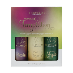 Bodygliss Tropical temptation three-pack travel edition 150 Milliliter