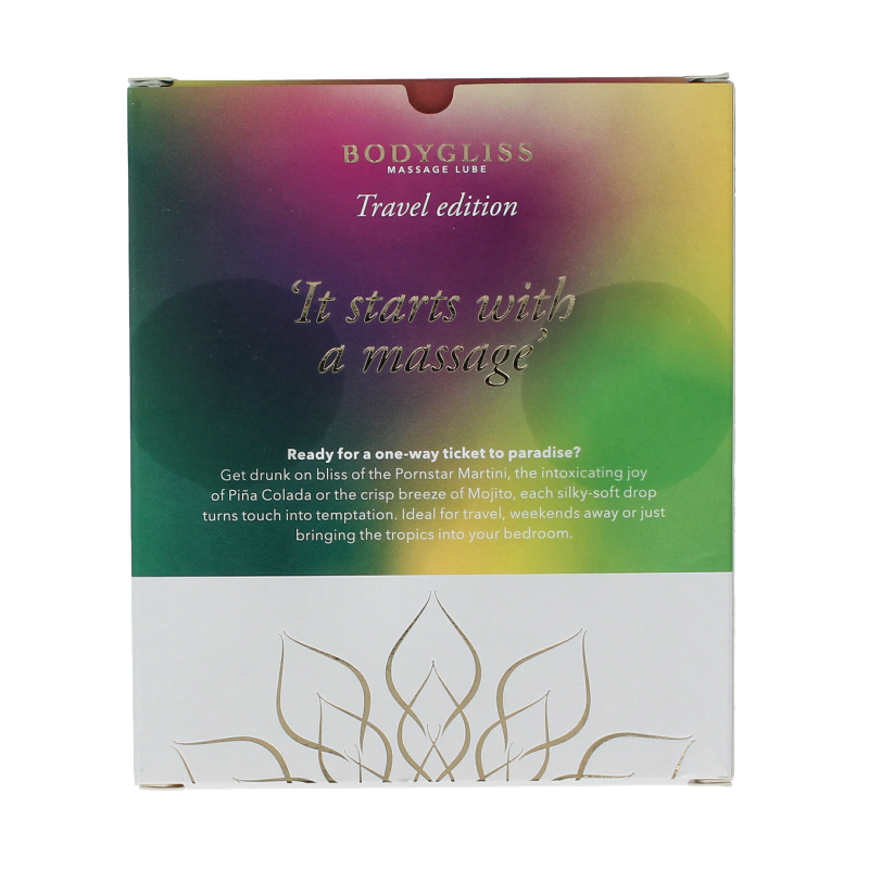 Bodygliss Tropical temptation three-pack travel edition 150 Milliliter