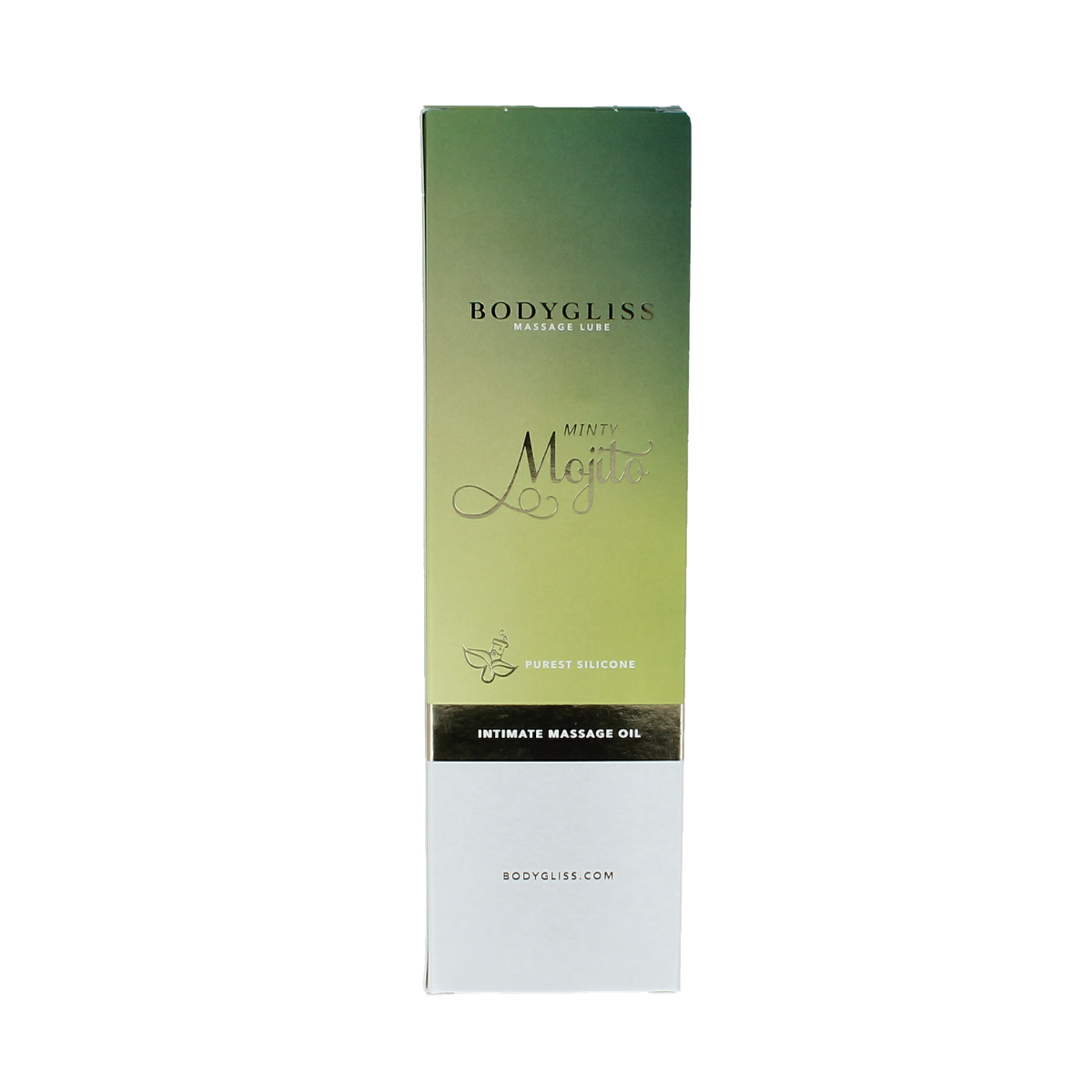 Bodygliss Massage olie/glijmiddel minty mojito 150.00 Milliliter