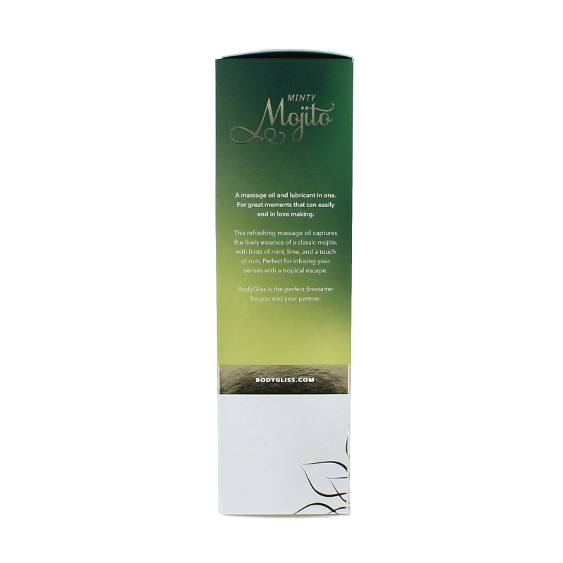 Bodygliss Massage olie/glijmiddel minty mojito 150 Milliliter