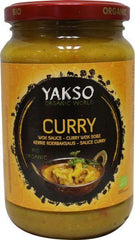 Yakso Curry wok saus bio 350 Gram