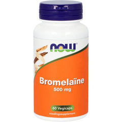 NOW Bromelaine 500mg 60 Vegetarische capsules