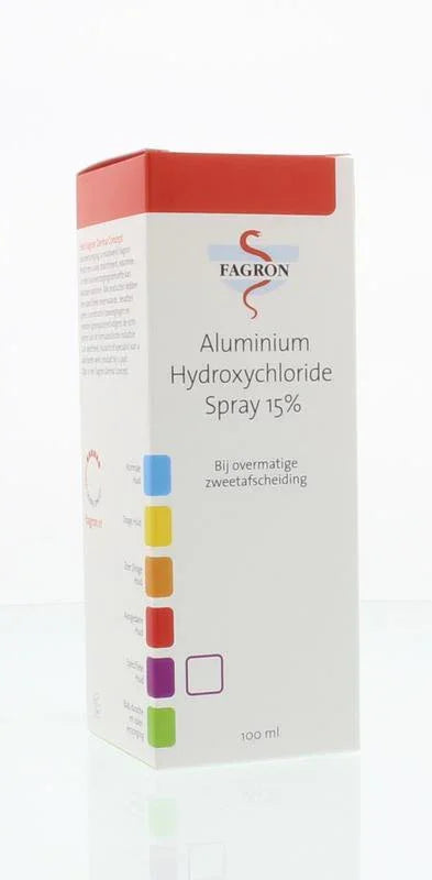 Fagron Aluminium hydrochloride 15% spray 100 Milliliter