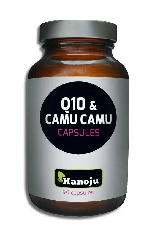 Hanoju Q10 & camu camu 90 Vegetarische capsules